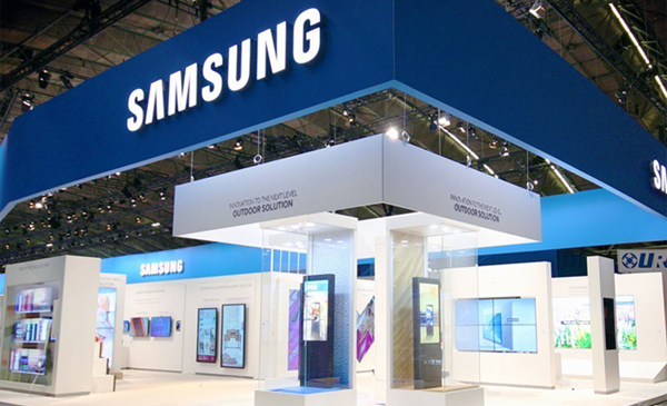 Стенд Samsung на выставке ISE 2015